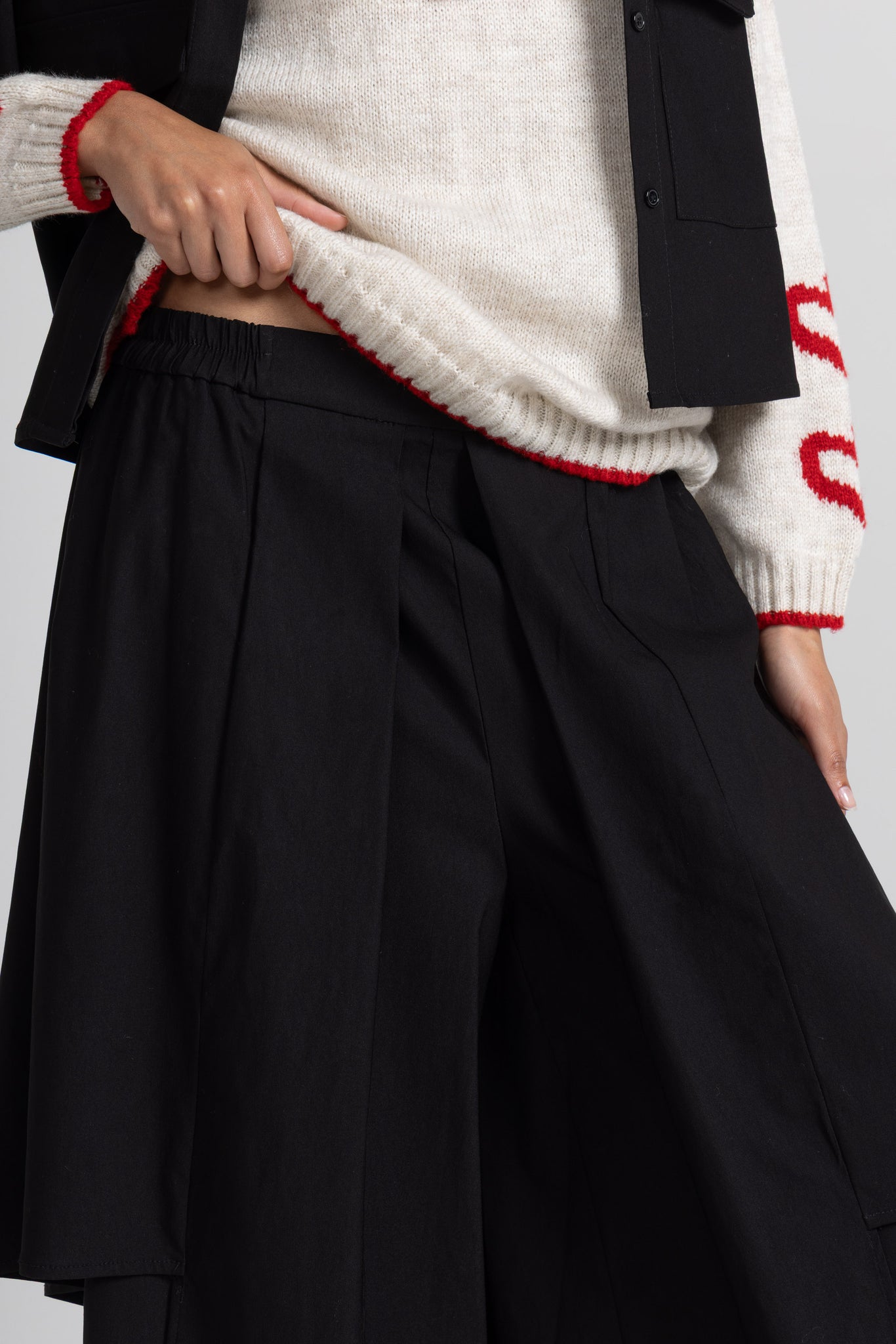 GONNA PANTALONE IN TESSUTO DI VISCOSA